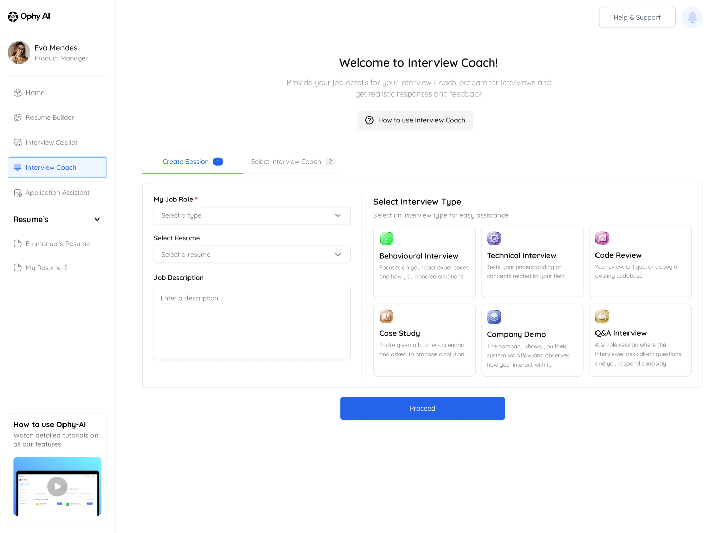 OphyAI redesign screen 3