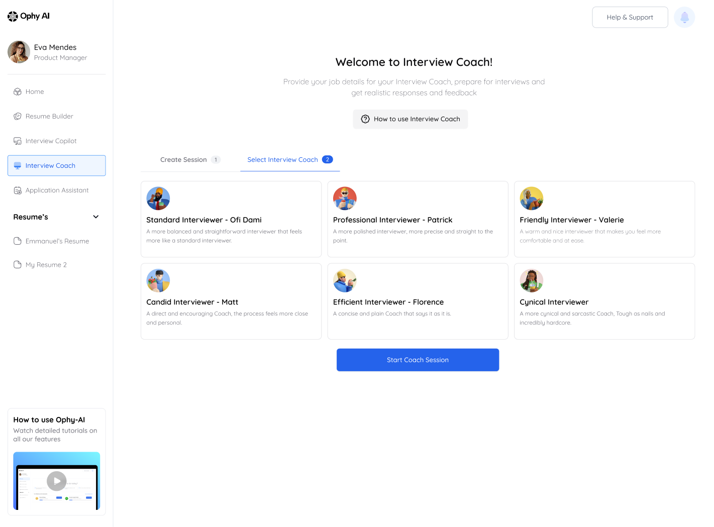OphyAI redesign screen 4